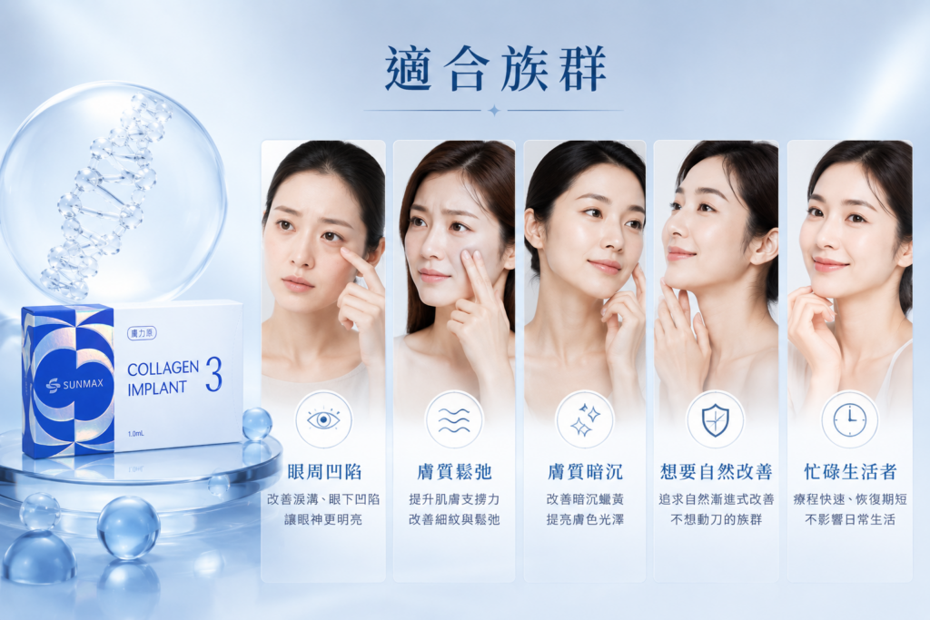 Sunmax 双美膠原蛋白針|熊貓針 4 Sunmax雙美膠原熊貓針