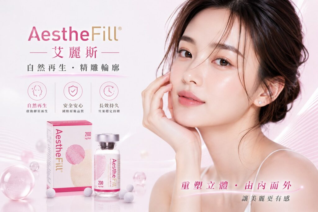 臉下垂醫美拉提完整指南:音波、電波、埋線、肉毒、玻尿酸、膠原蛋白針怎麼選? 17 Aesthefill 艾麗斯