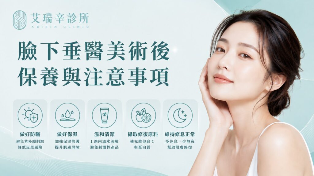臉下垂醫美拉提完整指南:音波、電波、埋線、肉毒、玻尿酸、膠原蛋白針怎麼選? 24 臉下垂醫美術後保養與注意事項