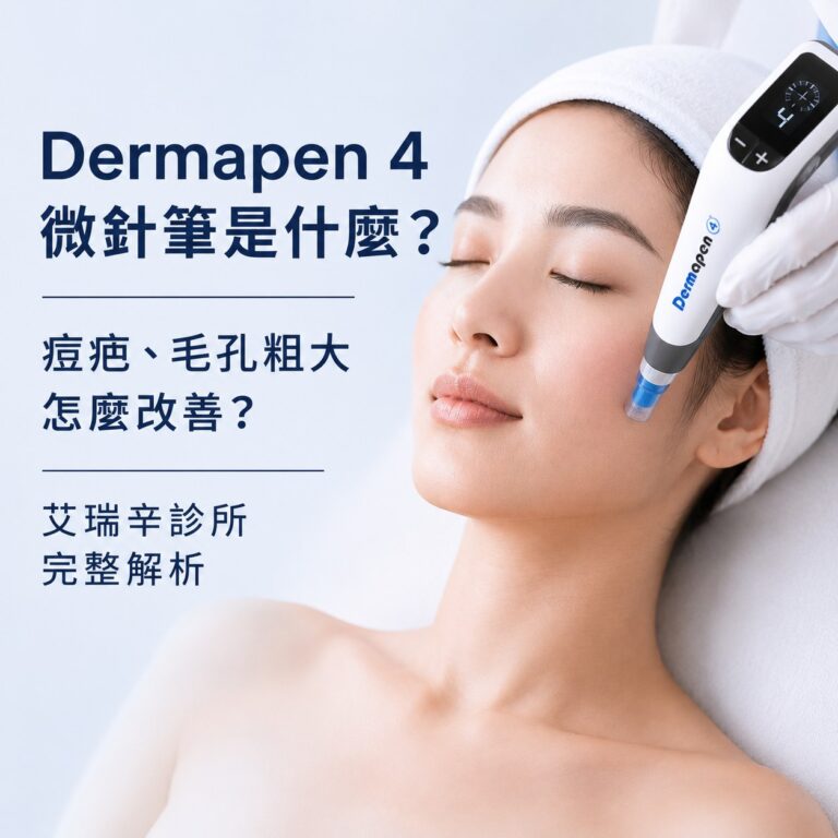 Dermapen 4 微針筆是什麼?痘疤、毛孔粗大怎麼改善?艾瑞辛診所完整解析 22 Dermapen 4 微針筆是什麼?痘疤、毛孔粗大怎麼改善?艾瑞辛診所完整解析